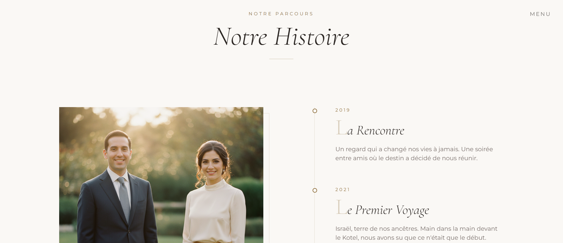 Création de site internet personnalisé pour Mariage, Bar Mitsva et Brit Mila dès 150 € — photo 9